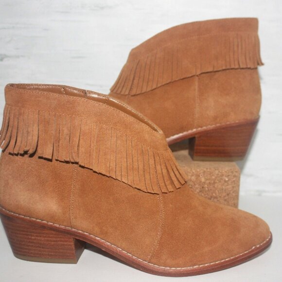 JOIE Camel Boot - Fringe Bootie Makena - Picture 5 of 16